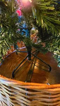 Christmas Tree With Lights 180 CM Snow-Covered საახალწლო ნაძვის ხე დათოვლილი ტოტებით და განათებით, 10 image