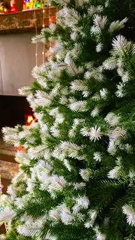Christmas Tree 180 CM PE+PVC საახალწლო ნაძვის ხე შერეული სილიკონის წიწვებით, 6 image