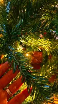 Christmas Tree With Lights 180 CM საახალწლო ნაძვის ხე განათებით, 4 image