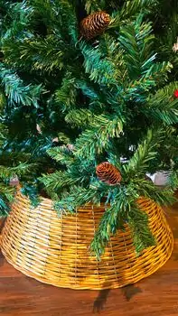 Christmas Tree 240 CM With Pine Cones And Berries - საახალწლო ნაძვის ხე გირჩით და კენკრით, 10 image