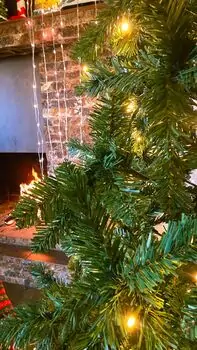 Christmas Tree 200 CM With Lights - ნაძვის ხე განათებით, 3 image