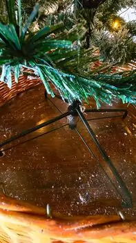 Christmas Tree With Lights 210 CM Snow-Covered საახალწლო ნაძვის ხე დათოვლილი ტოტებით და განათებით, 9 image