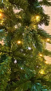 Christmas Tree 200 CM With Lights - ნაძვის ხე განათებით, 6 image