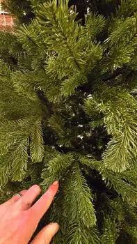 Christmas Tree PE 180 CM - საახალწლო ნაძვის ხე 100 % სილიკონი, 7 image