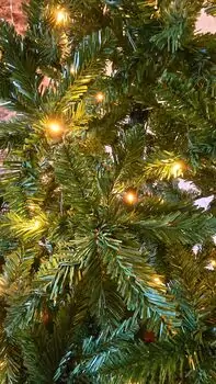 Christmas Tree 200 CM With Lights - ნაძვის ხე განათებით, 7 image