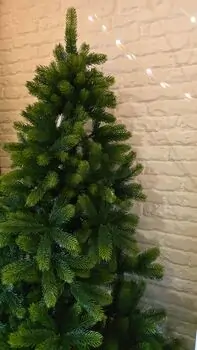 Half Christmas Tree 180 CM PE - კედლის ნაძვის ხე 100 % სილიკონი, 5 image