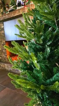 Christmas Tree 210 CM PE + PVC - ნაძვის ხე შერეული სილიკონის წიწვებით, 7 image