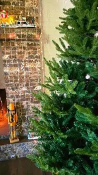 Christmas Tree 210 CM PE + PVC - ნაძვის ხე შერეული სილიკონის წიწვებით, 11 image
