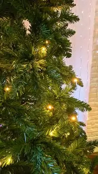Christmas Tree 200 CM With Lights - ნაძვის ხე განათებით, 12 image