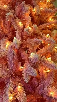 Pink Christmas Tree  210 CM With Lights - ვარდისფერი ნაძვის ხე განათებით, 7 image
