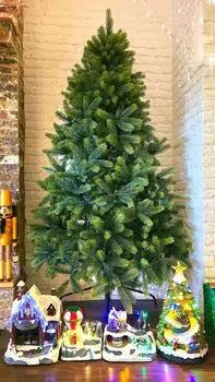 Half Christmas Tree 180 CM PE - კედლის ნაძვის ხე 100 % სილიკონი