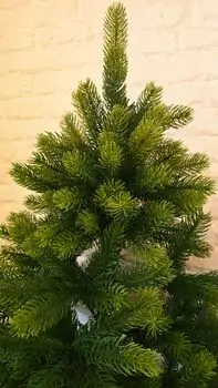 Half Christmas Tree 180 CM PE - კედლის ნაძვის ხე 100 % სილიკონი, 8 image