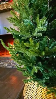Christmas Tree 210 CM PE + PVC - ნაძვის ხე შერეული სილიკონის წიწვებით, 5 image