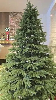 Christmas Tree PE + PVC 240 CM - საახალწლო ნაძვის ხე შერეული სილიკონის წიწვებით, 2 image