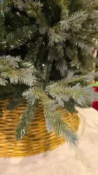 Christmas Tree PE + PVC 210 CM Light Green - საახალწლო ნაძვის ხე შერეული სილიკონის წიწვებით, 4 image