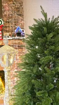 Christmas Tree PE 180 CM Light Green - საახალწლო ნაძვის ხე 100 % სილიკონი, 2 image
