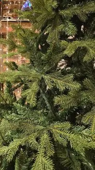 Christmas Tree PE + PVC 210 CM - საახალწლო ნაძვის ხე შერეული სილიკონის წიწვებით, 10 image