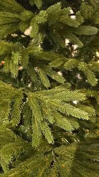 Christmas Tree PE + PVC 240 CM - საახალწლო ნაძვის ხე შერეული სილიკონის წიწვებით, 5 image