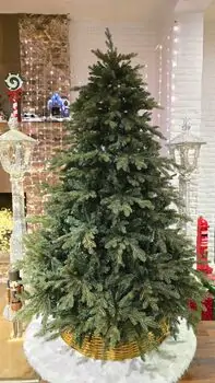Christmas Tree PE + PVC 210 CM - საახალწლო ნაძვის ხე შერეული სილიკონის წიწვებით, 2 image