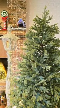 Christmas Tree 180 CM საახალწლო ნაძვის ხე 100% სილიკონი (OT2327), 2 image