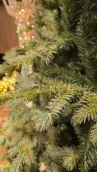 Christmas Tree PE + PVC 210 CM Light Green - საახალწლო ნაძვის ხე შერეული სილიკონის წიწვებით, 5 image
