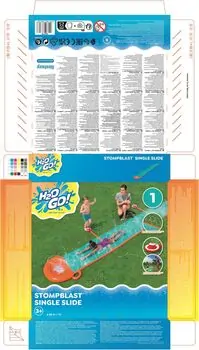 Bestway 52718 StompBlast Single Slide - საცურაო სასრიალო ლეიბი, 16 image