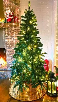 Christmas Tree With Lights 180 CM საახალწლო ნაძვის ხე განათებით, 2 image