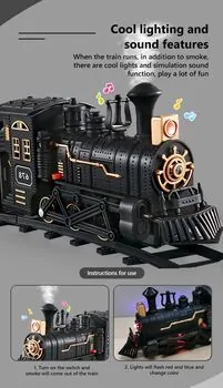Military Train With Sound And Light 6668-1 სამხედრო მატარებლის ნაკრები, 6 image