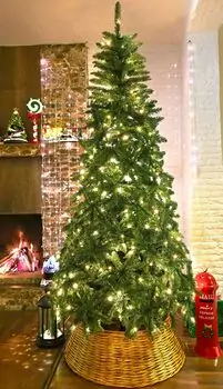 Christmas Tree 240 CM With Lights - ნაძვის ხე განათებით