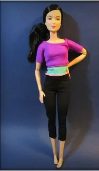 BARBIE Made to Move MTL-DHL84 ტანმოვარჯიშე თოჯინა, 5 image