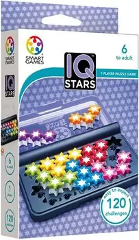 SmartGames IQ Stars Travel Game with 120 Challenges - ინტერაქტიული IQ სათამაშო, 2 image