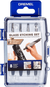 აქსესუარების ნაკრები DREMEL  2615C682JA GLASS ETCHING KIT, 5 image