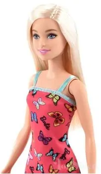 Barbie Stylish doll with pink dress HBV05 თოჯინა ვარდისფერი კაბით, 3 image
