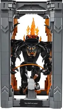 Lego Icons 10367 The Lord of the Rings: Balrog™ Book Nook, 2 image