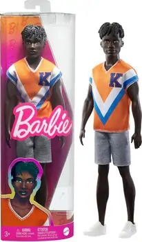Barbie HPF79 Fashionistas Doll Twisted Black Hair - ბარბის თოჯინა