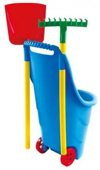Mochtoys-ის ბაღის სამუშაოების ნაკრები MOCHTOYS 11242 GARDEN CART, 3 image