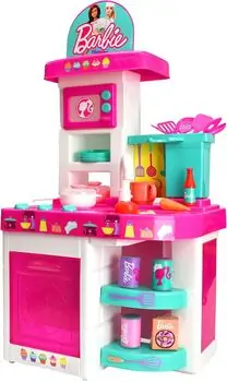 Barbie Kitchen with Light and Sound - ბარბის ფუნქციური სათამაშო სამზარეულო, 13 image
