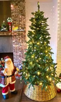 Christmas Tree 200 CM With Lights - ნაძვის ხე განათებით, 13 image