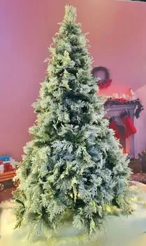 Snow-Covered Christmas Tree დათოვლილი საახალწლო ნაძვის ხე 240 სმ (OT2009), 8 image
