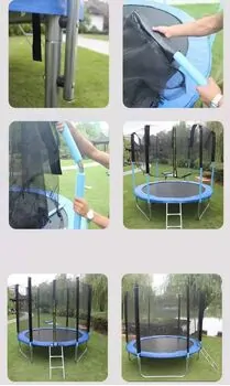 Metal & Plastic Trampoline 183cm 6FT - ბატუტი, 2 image