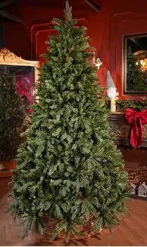 Christmas Tree PE + PVC 240 CM - ნაძვის ხე შერეული სილიკონის წიწვებით