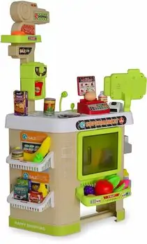 Supermarket Toy Set - საბავშვო ფუნქციური დახლ-მაღაზია, 3 image