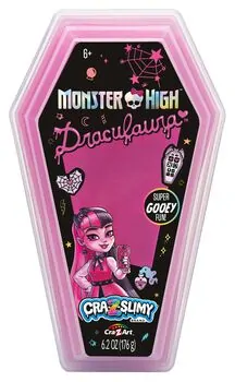 Cra-Z-Art Monster High  Coffin Slimy Assortment სათამაშო ტყლარწის ნაკრები, 10 image
