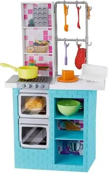Barbie HBX03 Sisters Baking Playset Barbie Doll & Chelsea Doll - ბარბის თოჯინა აქსესუარებით, 6 image
