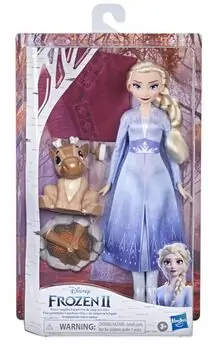 Disney's Frozen 2 Elsa Doll თოჯინა ელზა აქსესუარებით