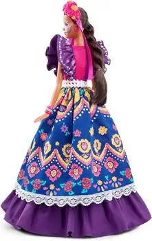 Barbie HBY09 2022 Día De Muertos Doll - სათამაშო ბარბის თოჯინა, 12 image
