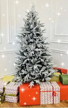 Christmas Tree დათოვლილი საახალწლო ნაძვის ხე 180 სმ (OT742), 2 image