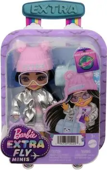 Barbie Extra Minis Travel Doll with Accessories - ბარბის თოჯინა