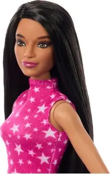 Barbie Doll Fashionista With Black Straight Hair - ბარბის თოჯინა, 3 image