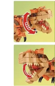 Toy Constructor Tyrannosaurus საბავშვო კონსტრუქტორი, 8 image